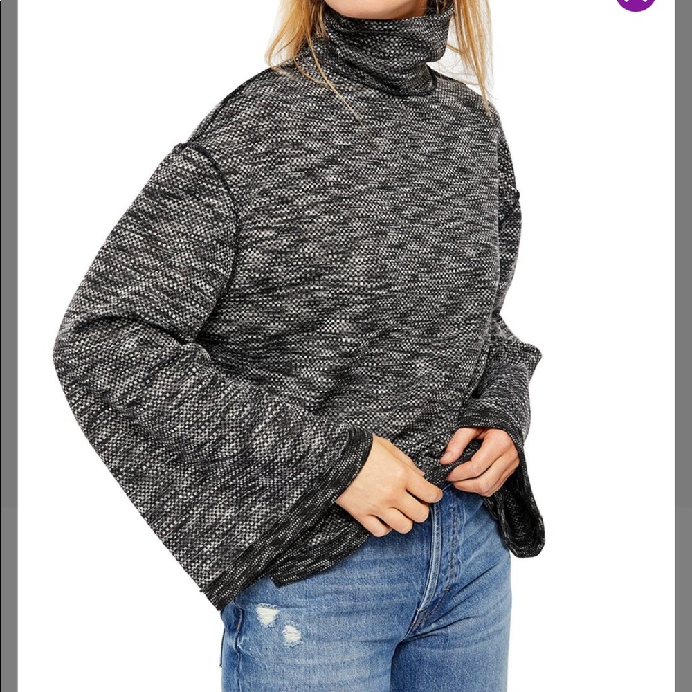 NWT! Free People Night Star Sunny Days Turtleneck